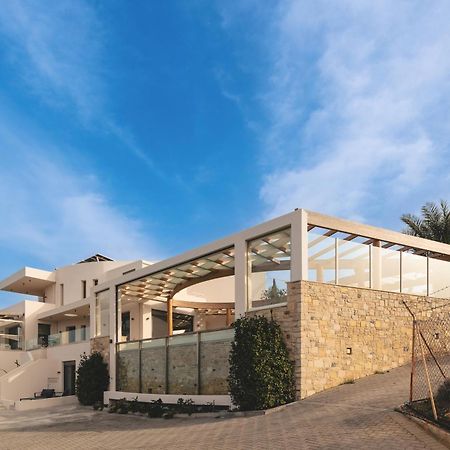Minimalist Mediterranean Blue Key Villa With Sea View & Infinity Heated Pool Agia Pelagia  Exterior photo