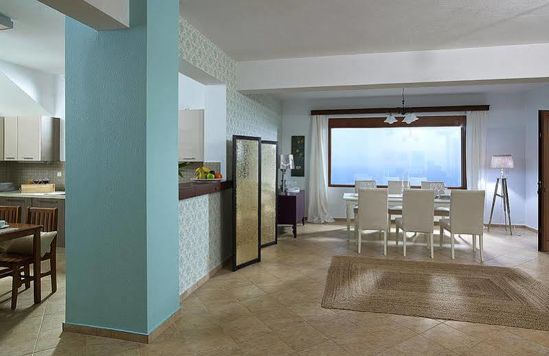 Minimalist Mediterranean Blue Key Villa With Sea View & Infinity Heated Pool Agia Pelagia  Exterior photo